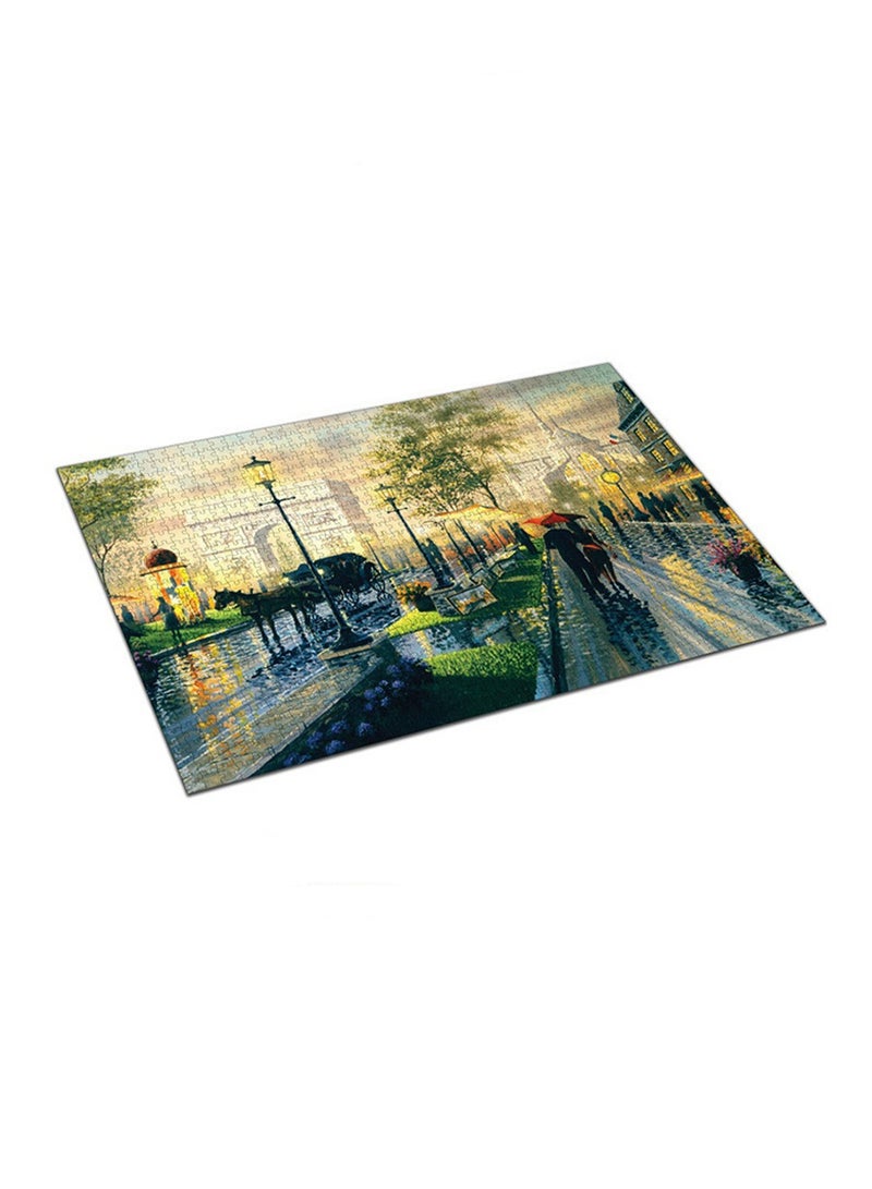 لعبة ألغاز تعليمية للتطوير التربوي لتخفيف التوتر مكونة من 1000 قطعة مقاس 70 × 50 سم - Image 1